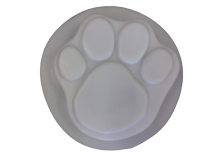 I wuf you dog stepping stone abs plastic mold concrete plaster mould 